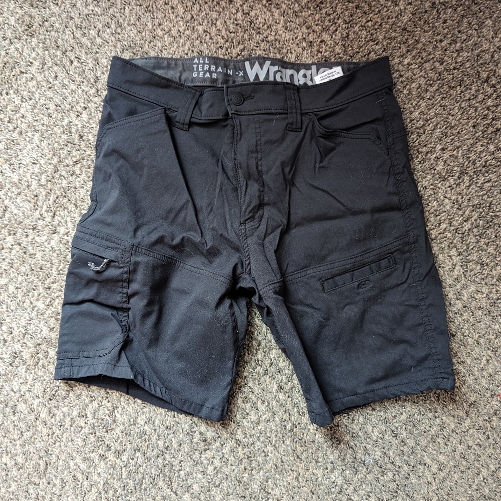 Wrangler cargo shorts.
